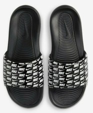 Men's Nike Victori One Printed Slide Athletic Sandals, CN9678 006 M Sizes Black/