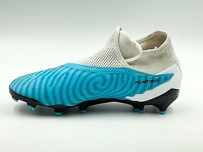 Nike Unisex Phantom GX Elite DF FG Soccer Cleats Blue/Pink/White