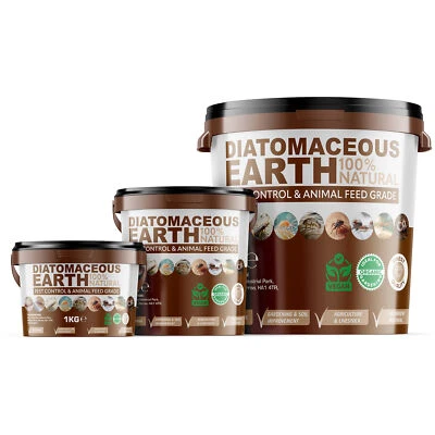 PURE SOURCE NUTRITION TnP Diatomaceous Earth DE 100% Natural Bucket Pest Control & Animal Feed Grade