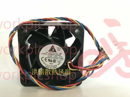 Delta FFB0412SHN -9C72 DC12V 0.45A 4028 PWM temperature control cooling fan 4pin - Picture 2 of 4