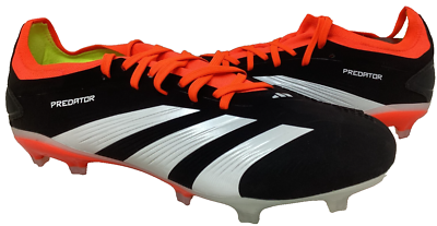 #ad Adidas Men#x27;s Predator Pro FG Soccer Cleats Black White Solar Red Size:11.5 177O $63.00