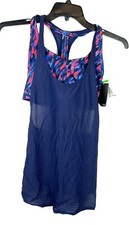 TYR Women s Blue 2N1 Tank Top Size M
