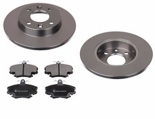 Renault Megane 1 / I - Set Bremsen Bremsscheiben (massiv) + Bremsbeläge vorne 