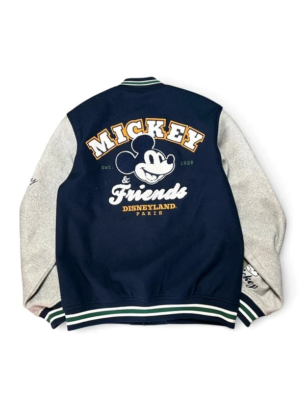 veste varsity mickey & friends disneyland paris taille s