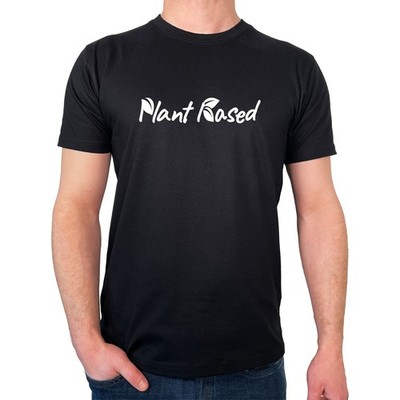 Herren T-Shirt Plant Based Blätter Geschenkidee Plant Based Geschenk Präsent Mit