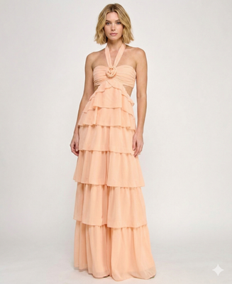 corset dress cottagecore Blush Pink Floral Casual Midi Dress: Celenia Blush Pink / Small PARTY25 A vintage Size:6/12 mths Zara Red Maxi Dress