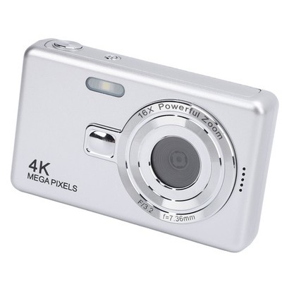 2.4inch Digital Camera 16x Zoom 50MP High Resolution 4K Video Compact Selfi ORQA