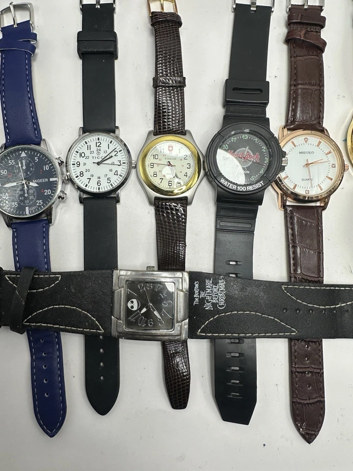 Mixed Brands Mens Watches Lot Of 15 For Parts Or Repair O17 - Image 3 of 4