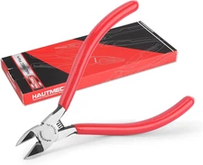 6" Flush Cutters Ultra Sharp Flush Cut Pliers Small Wire Cutters for Crafting, S