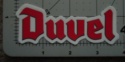 DUVEL BELGIAN GOLDEN ALE belgium classic logo STICKER decal craft beer brewery Z