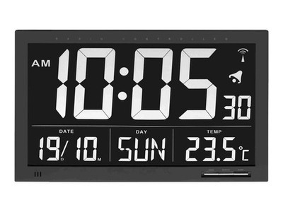 TFA 60.4505 Remote Control Wall Clock Clock/Alarm Clock
