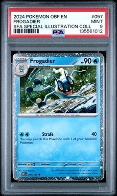 FROGADIER #057 PSA 9 2024 POKEMON OBF EN-OBSIDIAN FLAMES | eBay