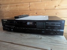 Philips CD630 Compact Disc Player 27 Bit Digital Filter Hi-Fi Audio With Remote