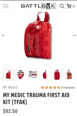 My Medic Trama And First Aid Kit TFAK  BRAND NEW FACTORY SEALED