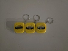 3-Pack Mini Measuring Tape Keychain 1m/3ft   Portable Pocket Tape Measure