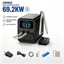 AWithZ P120D 69.2KW Capacitor Spot Welder 6590A 999 Gears for LiFePO4 Battery