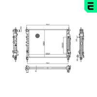ERA MotorküHler WasserküHler 673027 FüR Opel Antara L07 Cdti 4X4 Chevrolet C100