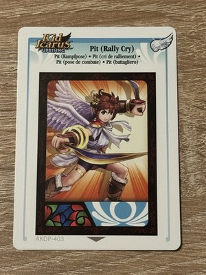 Kid Icarus Uprising 403 AKDP Diamond Pit (Rally Cry) AR Card Nintendo 3DS