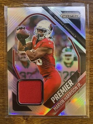 2025 Panini Prizm Silver Premier Jersey Patch Marvin Harrison JR. #PJY-MHJ