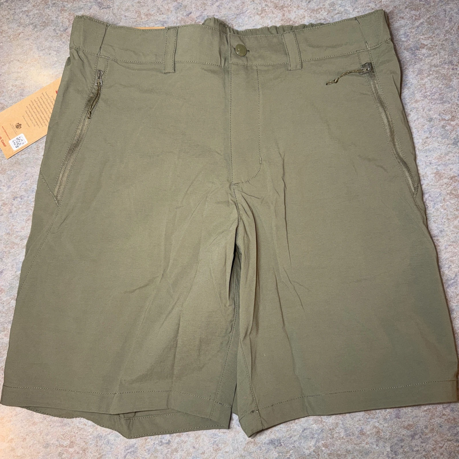 Fjallraven Men's High Coast Pack Shorts Trekking Hiking Green 40” $100 SALE🔥