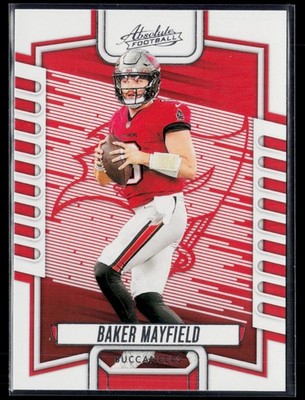 2023 Panini Absolute Football BAKER MAYFIELD #21 Tampa Bay Buccaneers
