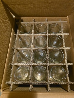 St Germain Cocktail mini 300ML Carafe recipe Clear Glass embossed barware Case 