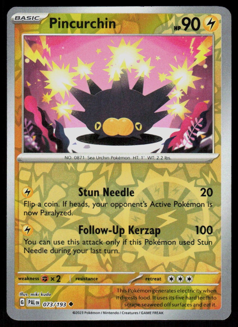 Pincurchin 073/193 Uncommon MP Paldea Evolved