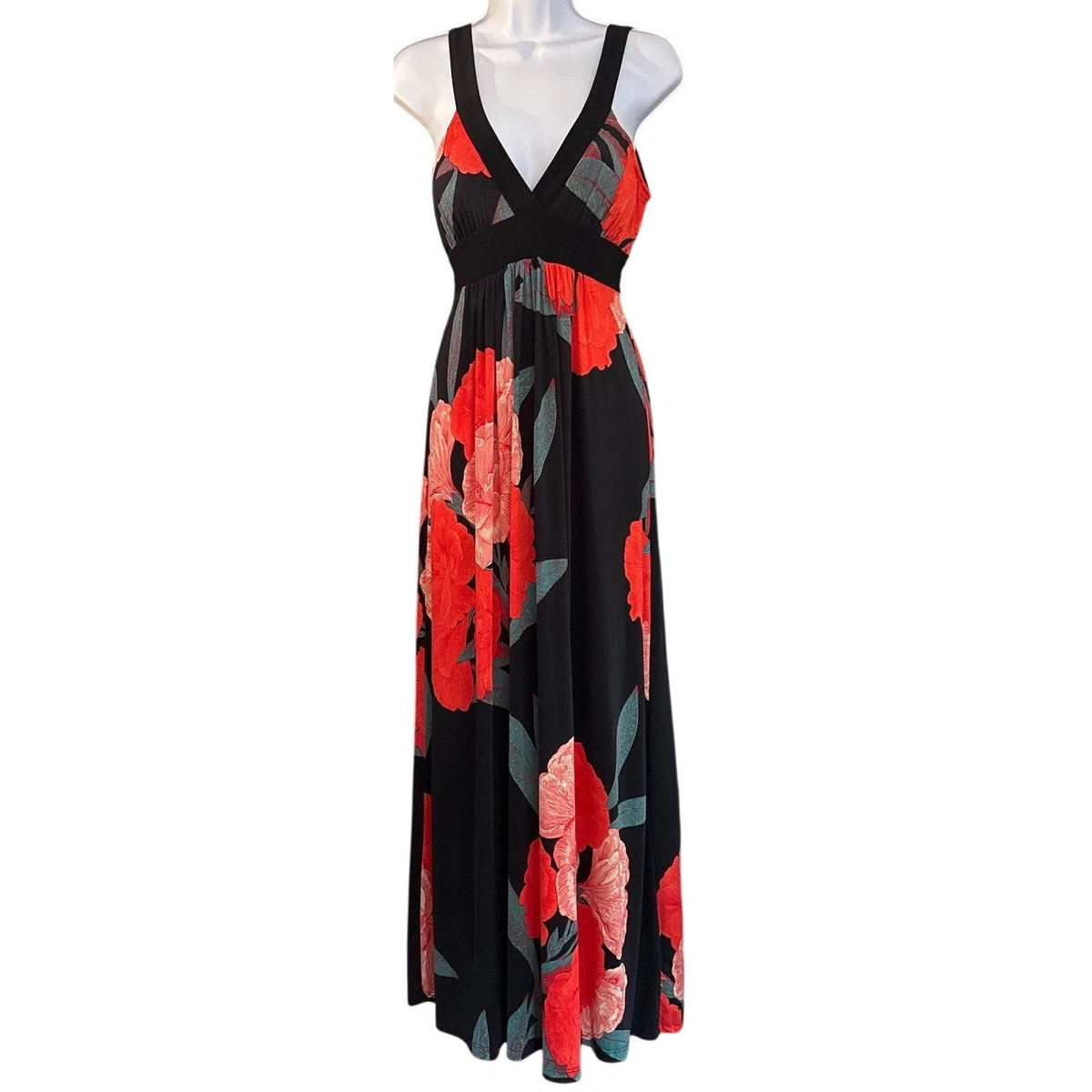 chinese dress ladies Just Feels Right Teal Blue Floral Maxi Dress – Shop the Mint main image 0