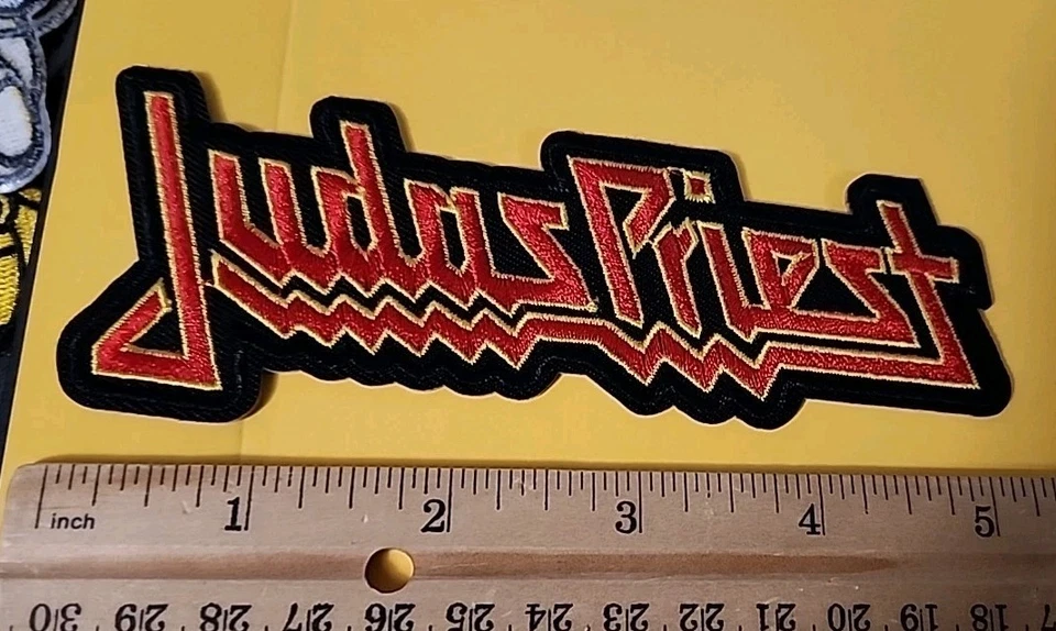 Judas Priest Embroidered Sew/Iron On Band Patch