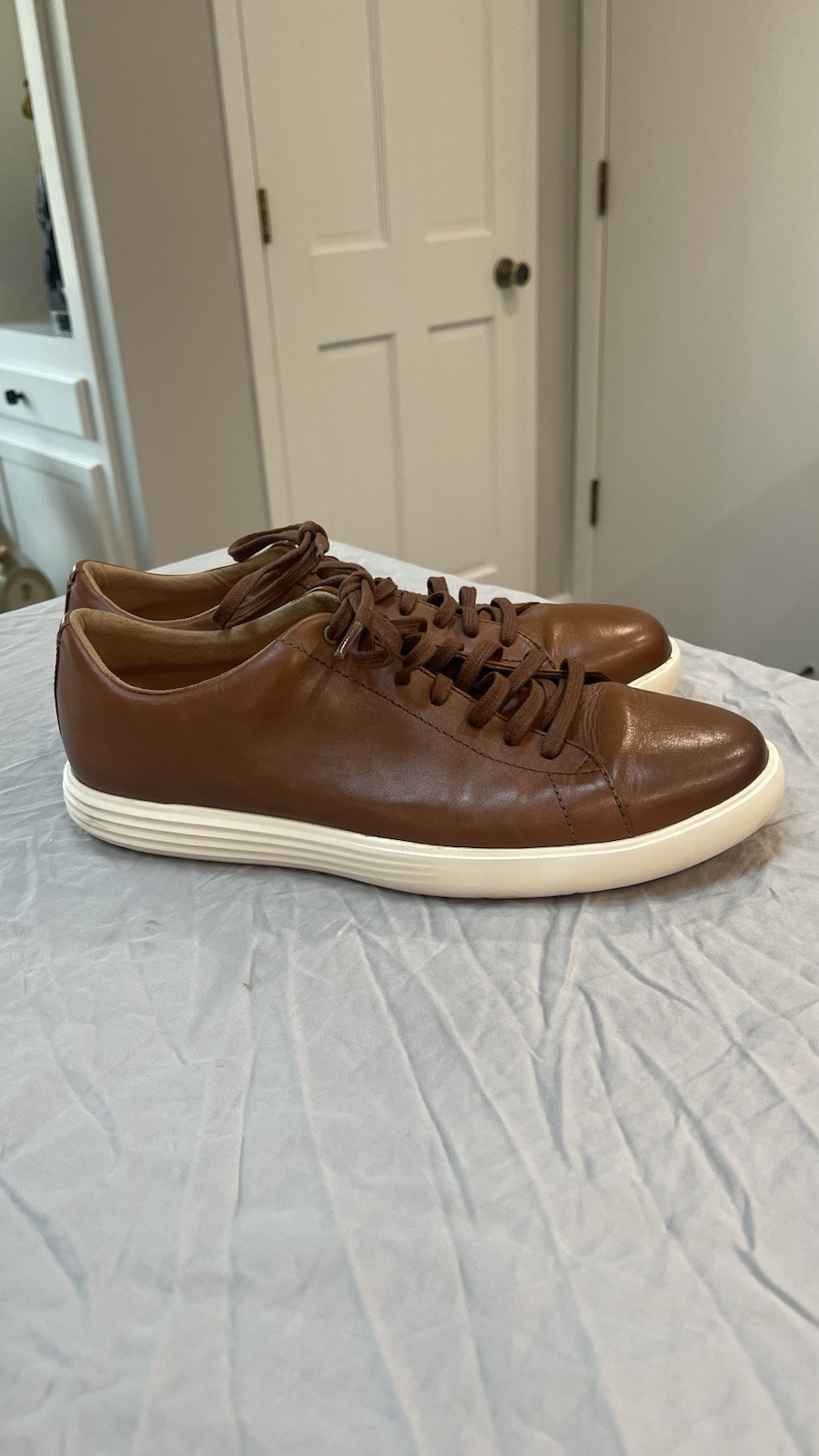 SAOLA Scarpe Oxford Cole Haan Grand OS da uomo 9 5 in pelle marrone