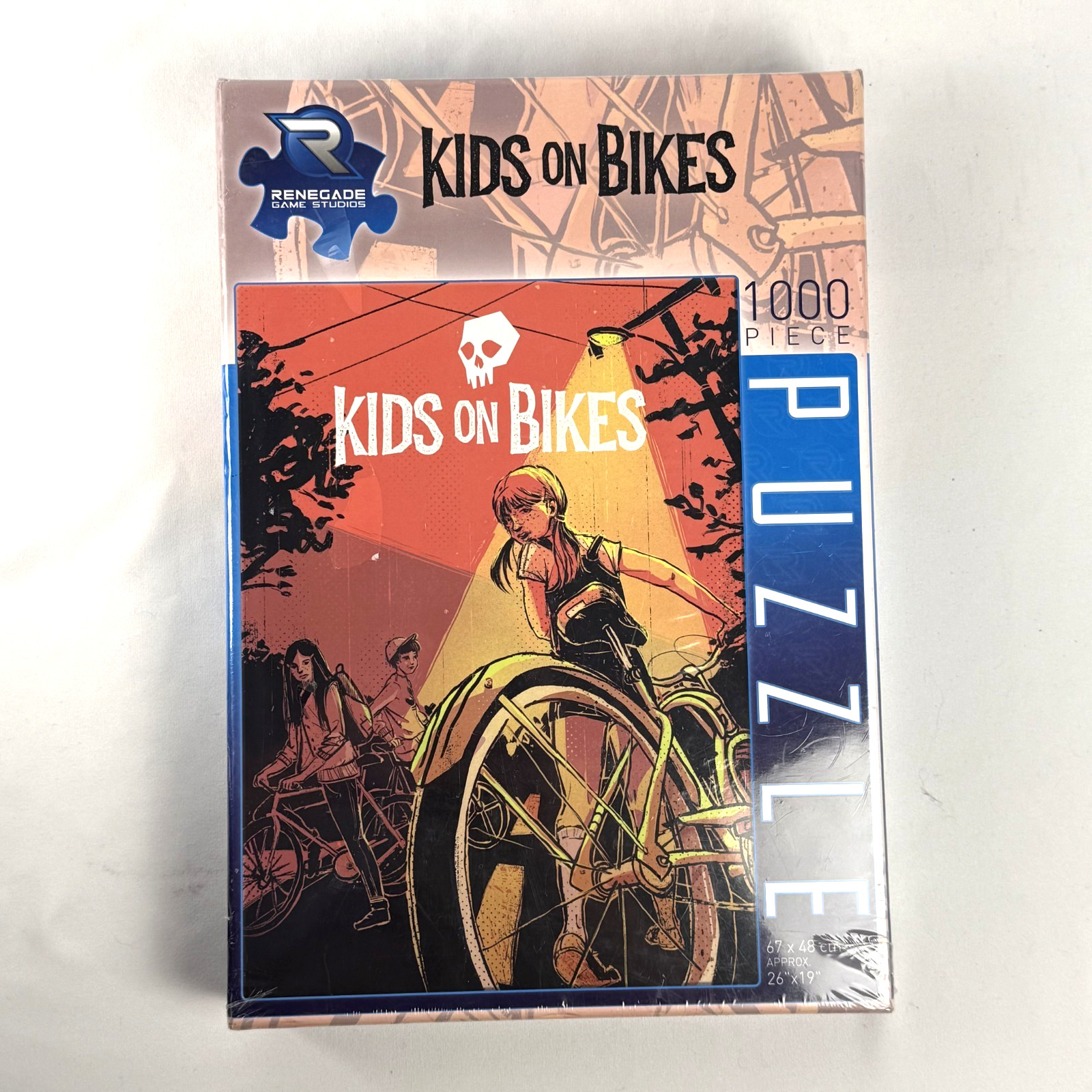 1000 Piece Jigsaw Puzzle - Kids on Bikes, 26 x 19 inches