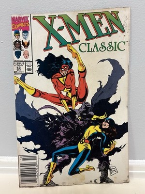 X-Men Classic #52 (Marvel Comics October 1990)