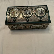 Vintage Tin Box, Chest, Lebkuchen - Schmidt Gmbh  Co, German Cookie Tin