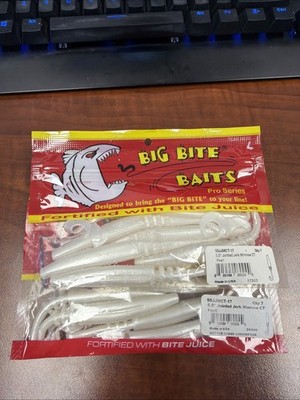 Big Bite Baits  5.5'' Jointed Jerk Minnow CT Pearl ( 2 Packs Of 7 )55JJMCT-17