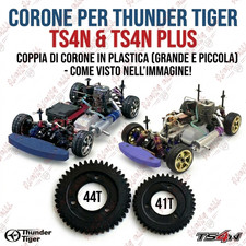 Set Corone 41T 44T PD0897 Thunder Tiger TS4N Ricambio Alta Precisione Ingranaggi