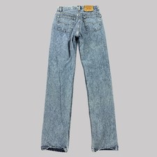 Vintage Levis 501 Jeans Mens 29x33 Blue Acid Wash USA 90s Button Fly Straight