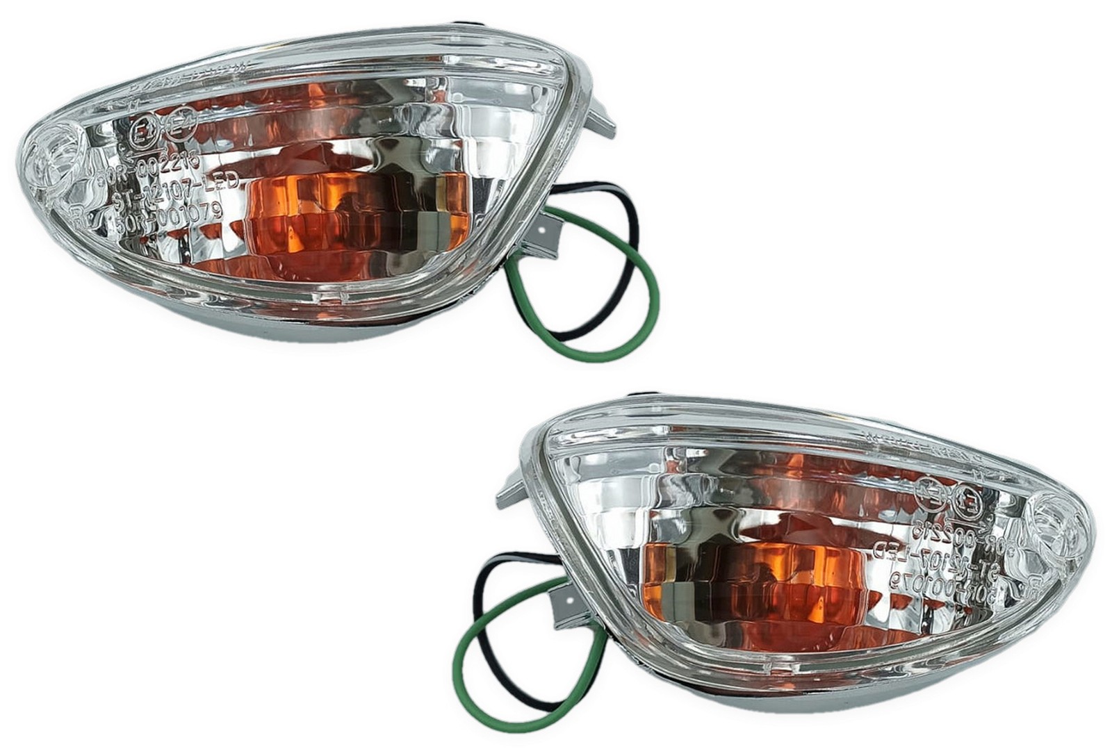Clignotants Avant Haute Qualité pour Suzuki GSX-R 1000 750 600 Finition Premium