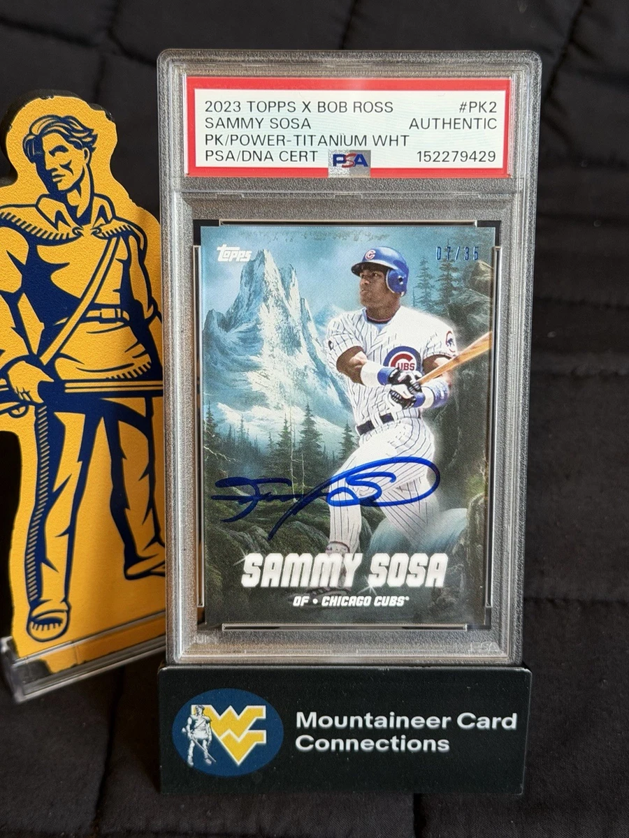 Sammy Sosa Serial Numbered Baseball Sports Trading Card Singles