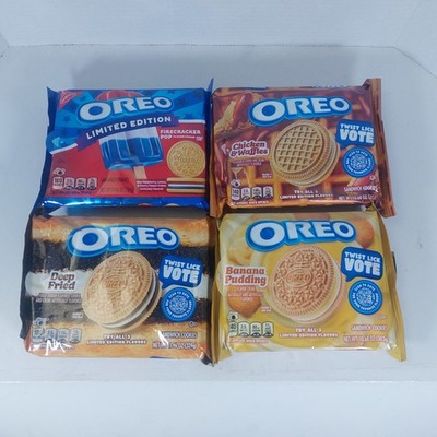 Oreo Cookies Firecracker Pop Chicken & Waffle Banana Pudding Deep Fried Bundle