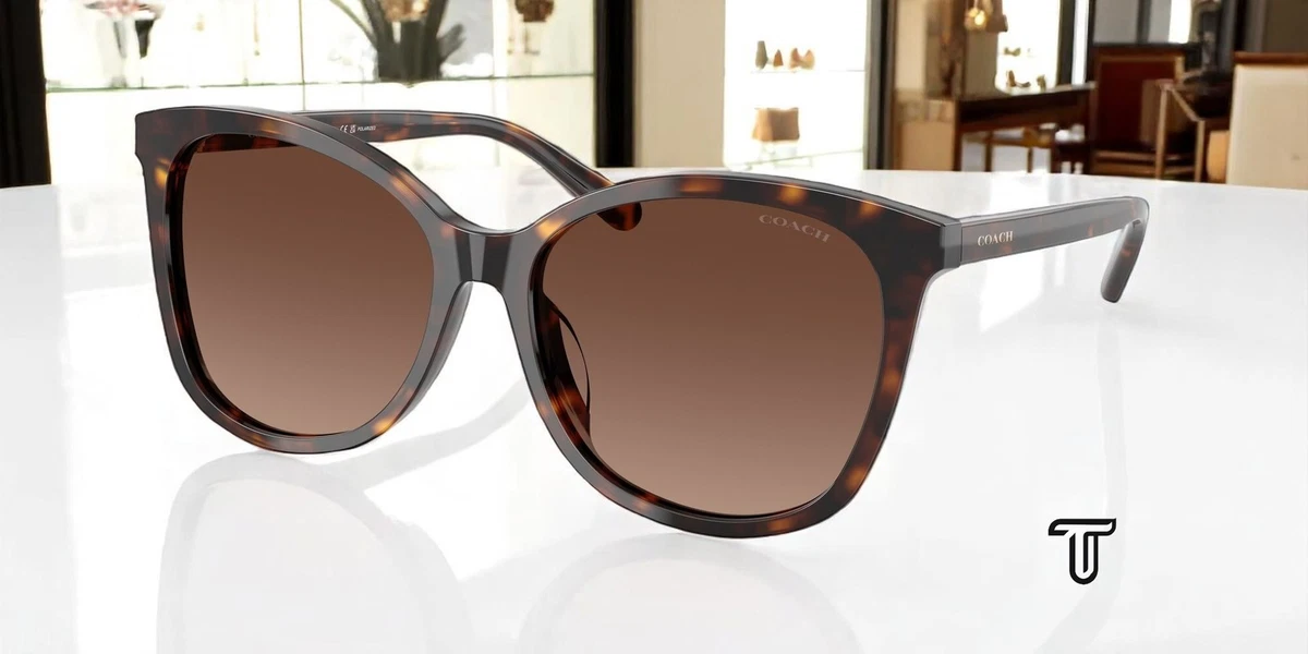 Coach 5052/13 sunglasses tortoise authentic **NO CASE** Coach Tortoise Sunglasses for sale | eBay main image 3