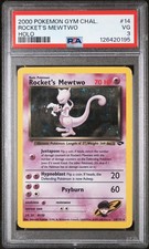 Rocket's Mewtwo 14/132 Holo Gym Challenge Pokemon PSA 3 on eBay