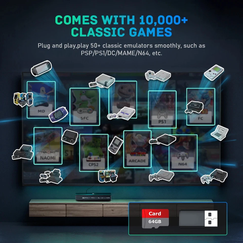 Kinhank K9 TV Box Amlogic S928X-K 4+64G for 8K Dolby Vision HDR10+ with Montage  - Image 3 of 4