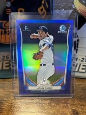 2014 BOWMAN CHROME JOHN RICHY BLUE REFRACTOR /399 #CDP-98