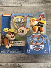 PAW Patrol's RUBBLE, Action Pack Pup Badge, from Nickelodeon, NEW