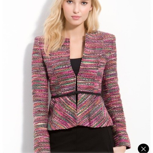 Nanette Lepore Juke Box Tweed Jacket 