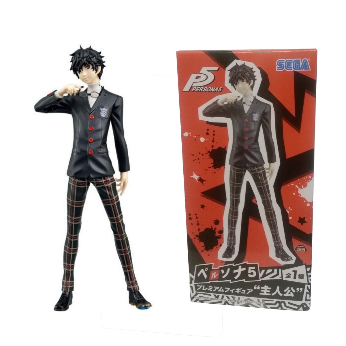 Persona 5 Protagonist Premium Figure Sega Japanese Import
