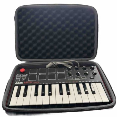 Akai Professional MPK Mini 25-key MIDI Keyboard w/ Xanad MIDI keyboard Holder