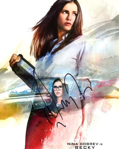 Nina Dobrev XXX3 Autographed Signed 8x10 Photo COA #1