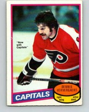 1980-81 O-Pee-Chee #99 Dennis Ververgaert  Washington Capitals V38011