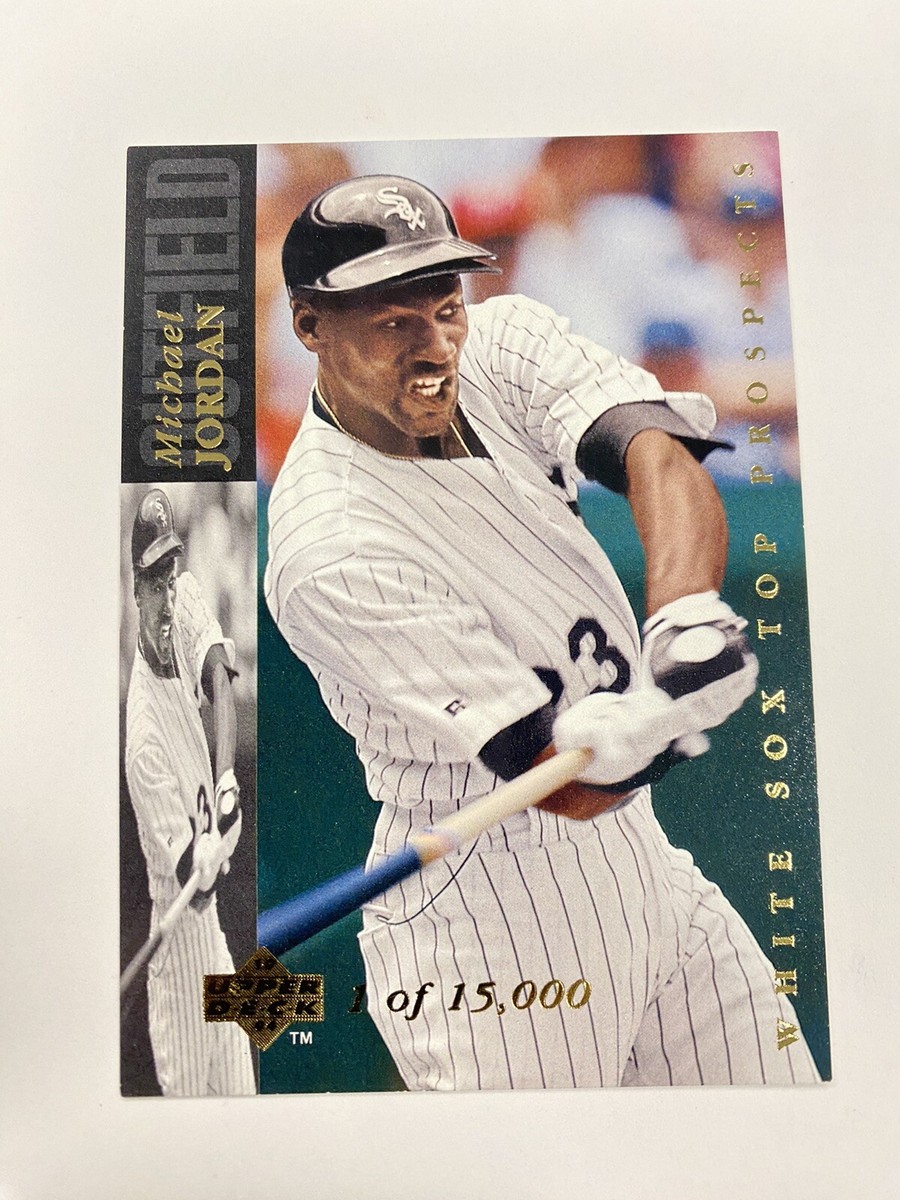 1993 Upper Deck Michael Jordan MJ23 Gold Baseball Card White 1993 Upper Deck Michael Jordan MJ23 Gold Baseball Card White